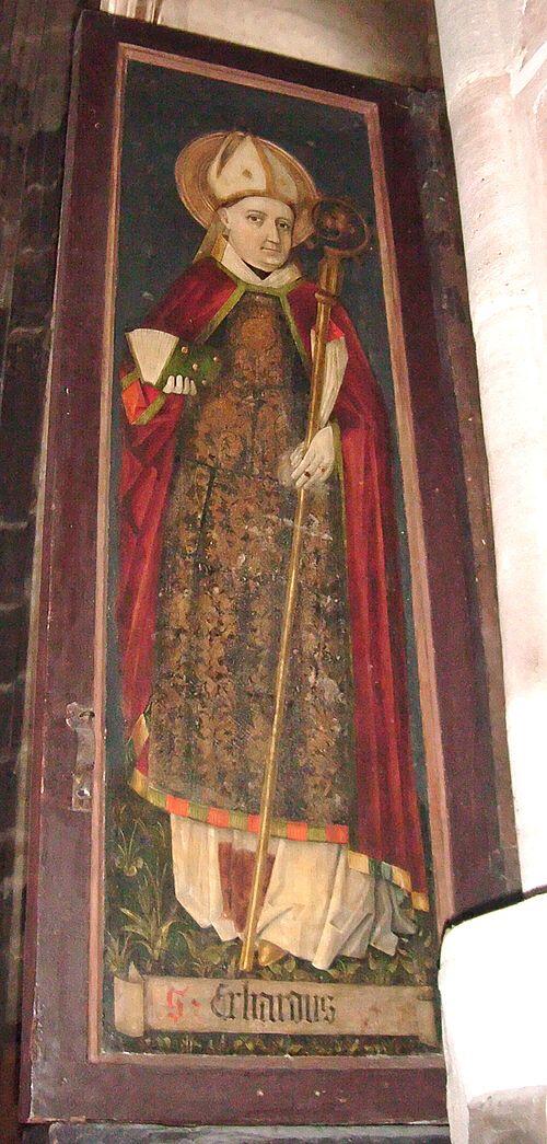 Der Heilige St. Erhard von Regensburg