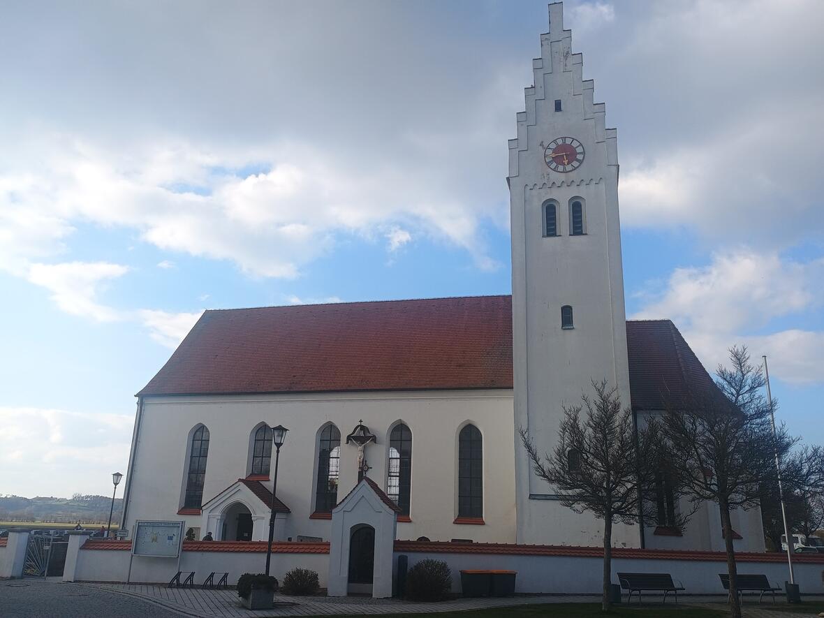 Kirche St. Johannes Baptist  Pörnbach